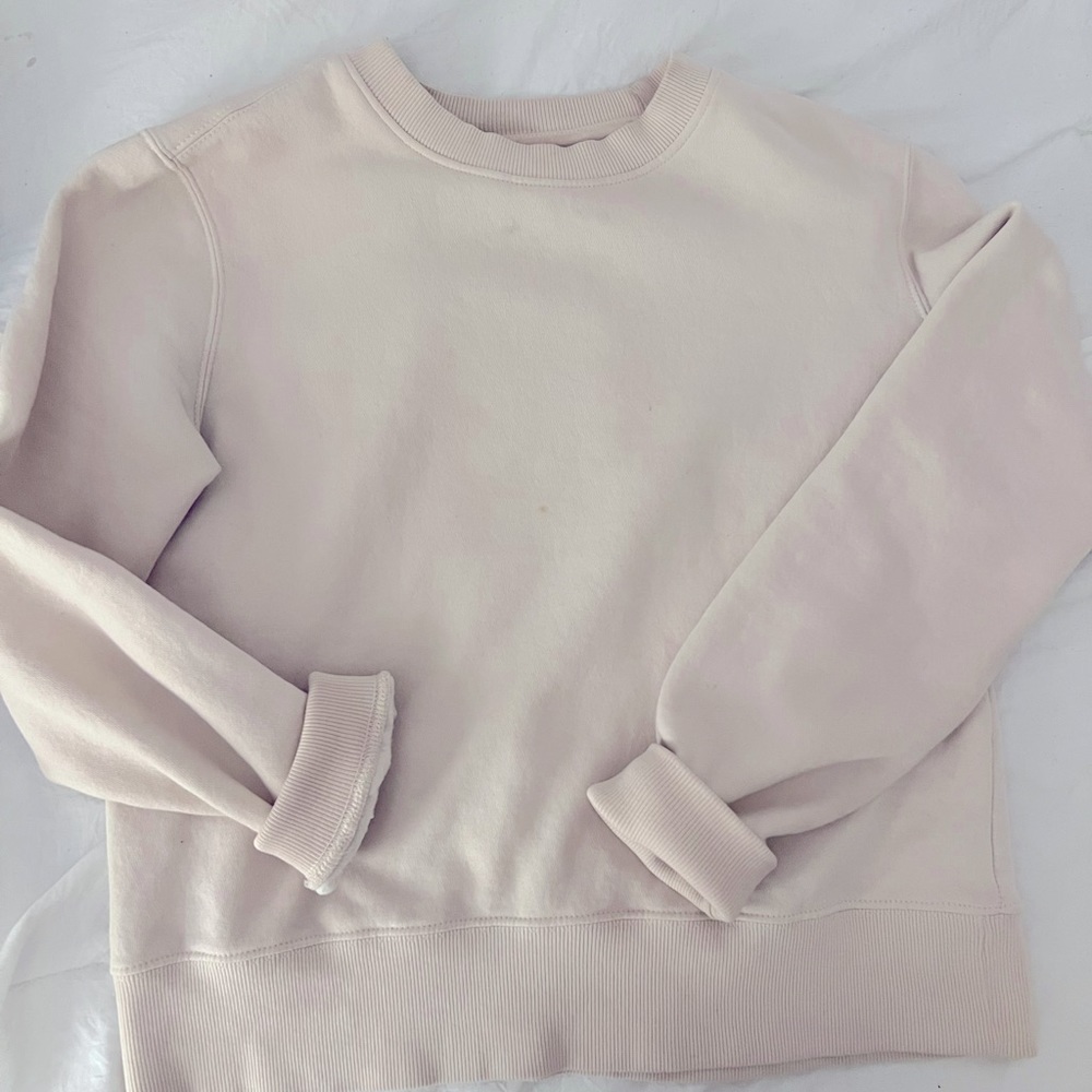Cream Zara Sweater- Casual cute